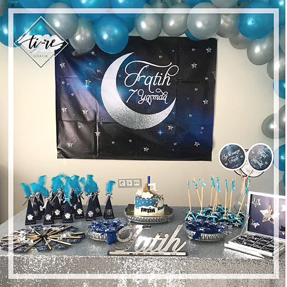 DOĞUM GÜNÜ KONSEPT ORGANİZASYON ÜRÜNLER HEDİYELİK